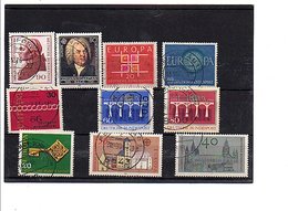 ALLEMAGNE RFA LOT D'OBLITERES - Vrac (max 999 Timbres)