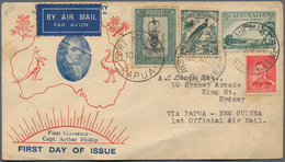 Papua Neuguinea: 1931/64, Covers Of PNG (14, Some W. Slight Faults) Or Australia Used In PNG (18, Ca - Papúa Nueva Guinea