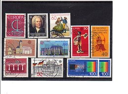 ALLEMAGNE RFA LOT D'OBLITERES - Vrac (max 999 Timbres)