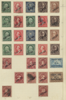 Puerto Rico: 1899/1900, Mint And Used Assortment/collection Of 30 Stamps On Album Page, Comprising " - Puerto Rico