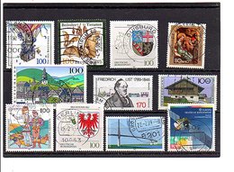 ALLEMAGNE RFA LOT D'OBLITERES - Vrac (max 999 Timbres)