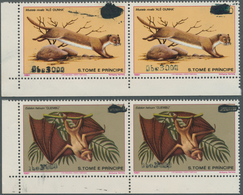 St. Thomas Und Prinzeninsel - Sao Thome E Principe: 1998, Animals Complete Set Of Three Diff. Stamps - Sao Tomé Y Príncipe