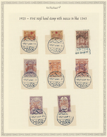 Saudi-Arabien: 1925, Hejaz Nejd Collection Of Used Early Overprinted Issues, Scarce Mekka And Djedda - Saudi Arabia