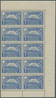 SCADTA - Ausgaben Für Ecuador: 1929, Definitive Stamp 5s. Ultramarine ‚Chimborazo Volcano‘ In A Lot - Equateur