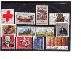 ALLEMAGNE RFA LOT D'OBLITERES - Vrac (max 999 Timbres)