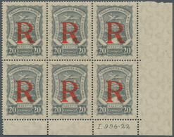 SCADTA - Ausgaben Für Kolumbien: 1928, Registration Stamp ‚SERVICIO DE TRANSPORTES AEREOS EN COLOMBI - Colombia