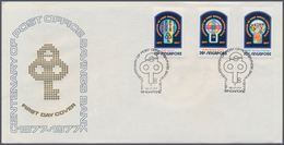 Singapur: 1970-78, Collection Of 44 Different First Day Covers Including Complete 1971, 1977 And 197 - Singapur (...-1959)