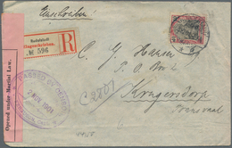 Südafrika: 1900/1960 (ca.), More Than 160 Letters And Cards (besides South Africa Also Covers From T - Oblitérés