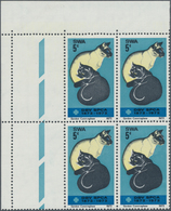 Südwestafrika: 1972, Centenary Of Society For Prevention Of Cruelty To Animals (SPCA) 5c. ‚cats‘ In - Afrique Du Sud-Ouest (1923-1990)