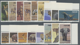 Südwestafrika: 1980, Animals Definitive Issue Complete Set Of 17 In A Lot With 45 Sets Mostly In Lar - South West Africa (1923-1990)