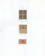 Syrien: 1919/1922, T.E.O. And O.M.F. Overprints, Mint And Used Collection Of Apprx. 280 Stamps On Al - Syrie
