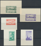 Syrien: 1919-1980, Album Containing Imperf Pairs And Proofs, Early Issues With Handstamped Overprint - Syrië