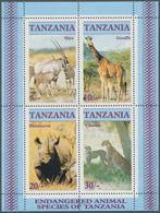 Tansania: 1986/1987, Accumulation With 650 Miniature Sheets In Four Different Types Incl. 1986 Birds - Kenya, Ouganda & Tanzanie