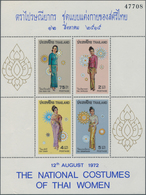 Thailand: 1883/2000 (ca.), Collection In 2 Stock Books, And Stockcards, Including Michel Block 1, Po - Thailand