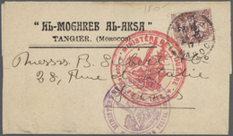 Tunesien: 1890/1990, Extensive Lot Of Several Thousand Covers, Postcards, Postal Stationeries, Pictu - Brieven En Documenten