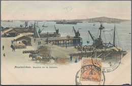 Uruguay - Besonderheiten: 1900/1960, Attractive Collection Of 217 Picture Postcards Including Some G - Uruguay