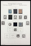 Vereinigte Staaten Von Amerika: 1861-1965: Interesting Collection In Album And Stockbook (part Of Th - Briefe U. Dokumente