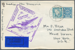 Vereinigte Staaten Von Amerika: 1928/1950, Collection Of Apprx. 200 First Flight Covers (also Few Ca - Brieven En Documenten