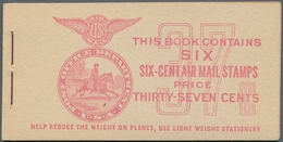 Vereinigte Staaten Von Amerika - Markenheftchen: 1935/1973 (ca.), Accumulation With 55 Stamp Booklet - Otros & Sin Clasificación