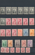 Vereinigte Staaten Von Amerika - Zeitungsmarken: 1875/1890 (ca.), Newspaper Stamps And Postage Dues, - Dagbladzegels