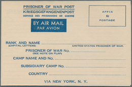 Vereinigte Staaten Von Amerika - Ganzsachen: 1944/2000 (ca.) Holding Of Ca. 310 Aerograms And Airlet - Andere & Zonder Classificatie