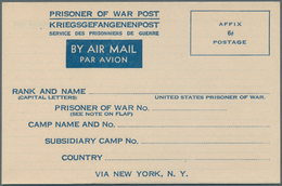 Vereinigte Staaten Von Amerika - Ganzsachen: 1944/2000 (ca.) Holding Of Ca. 340 Aerograms And Airlet - Altri & Non Classificati