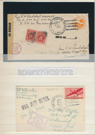 Vereinigte Staaten Von Amerika - Militärpost / Feldpost: 1943/45, Collection Of 36 Different Pacific - Andere & Zonder Classificatie