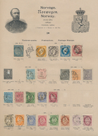 Alle Welt: 1840-1900, Dicke Urige Schaubek Schwarte In Guter Erhaltung, Einzelne Länder Unterschiedl - Collections (sans Albums)