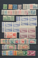 Alle Welt: 1860/1960 (ca.), Mint Assortment On Stockpages, E.g. Mexico, Nice Section French Colonies - Verzamelingen (zonder Album)