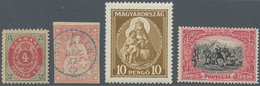 Alle Welt: 1860/2000 (ca.), Mint And Used Assortment On Retails Cards With Main Value In The Europea - Collezioni (senza Album)