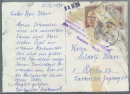 Alle Welt: 1910/1988, Lot Of 22 Covers/cards With Special Features Like Damaged In Handling, Postall - Sammlungen (ohne Album)