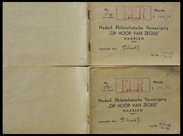 Alle Welt: Incredible Lot Of Ancient Approval Booklets From 1947, All Very Wellfilled, Offered Intac - Sammlungen (ohne Album)