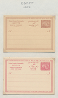 Afrika: 1879/1969 Collection Of About 143 Mostly Unused Postal Stationery Postcards Incl. Some Pictu - Sonstige - Afrika