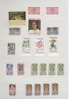 Afrika: 1968/1969, French Africa, Collection Of Apprx. 377 Imperf. Stamps, Apparently Mainly Complet - Otros - África