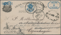 Mittel- Und Südamerika: 1890's-1930's Ca.: About 40 Postal Stationery Items Plus Few Covers From Cen - Otros - América