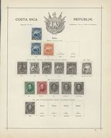 Mittel- Und Südamerika: MITTELAMERIKA, Nur Bis Ca. 1890, Schöne Sammlungen Der Gebiete Costa Rica, D - America (Other)