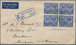 Ozeanien: 1890/1990 (ca.), Accumulation With About 100 Covers Or Postal Stationeries Incl. Some Aust - Oceania (Other)