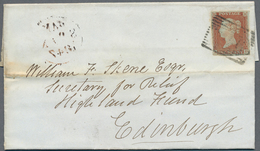 British Commonwealth: 1840's-1960 Ca.: Album Containing 75 Covers And Postal Stationery Items From G - Other & Unclassified