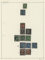 British Commonwealth: 1850's-1930's Ca.: Collection Of Mint And Used Stamps Of Various Countries And - Altri & Non Classificati