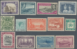 British Commonwealth: 1937/1952 (ca.), Collection Of The KGVI Issues In Four Special SG Albums Throu - Autres & Non Classés