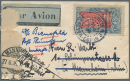 Französische Kolonien: 1900/1940 (ca.), More Than 180 Letters And Cards Of The French Colonies In As - Autres & Non Classés