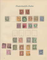 Niederländische Kolonien: 1864/1934, Mint And Used Collection On Album Pages, Main Value Dutch Indie - Netherlands Indies