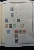 Niederländische Kolonien: 1869-1992: Very Well Filled, Mostly Mint Hinged And Used Collection Nether - Netherlands Indies