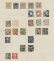 Portugiesische Kolonien: 1880/1940 (ca.), Mint And Used Collection On Abum Pages In A Binder, Compri - Other & Unclassified