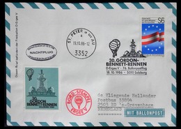 Ballonpost: 1927-2001: Nice Collection Of Over 650 Balloonpost Covers Of A.o. Netherlands, USA, Grea - Montgolfières