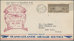 Flugpost Europa: 1939 (May To August), Air Mail Transatlantic Clipper And Imperial Airways, 61 Cover - Europe (Other)