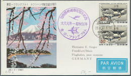 Flugpost Übersee: 1950-1970: 3,500 First Flight Covers Asia. This Impressive Holding Was Accumulated - Andere & Zonder Classificatie