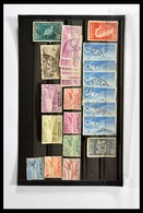 Flugpost Alle Welt: Beautiful, Mostly Used Stock Airmail Stamps Of Countries Beginning With A-I In F - Other & Unclassified