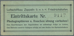 Zeppelinpost Deutschland: 1929/1939, Kleine Sammlung Mit 34 Briefen Und Karten Sowie Einige Dokument - Posta Aerea & Zeppelin