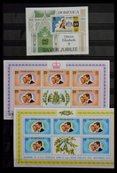 Thematische Philatelie: 1960-2000: MNH Collection Thematics (mostly Souveinr Sheets) Of Various Coun - Non Classificati